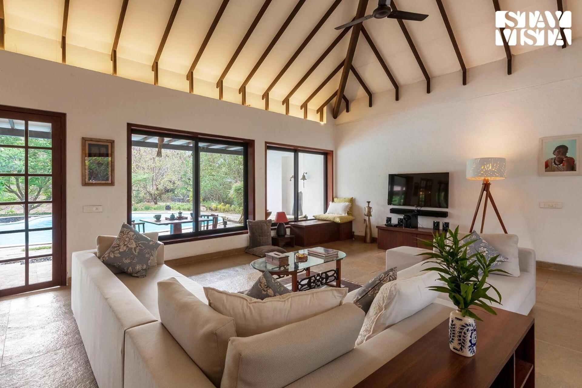 Wander Beyond By Stayvista - Featuring A Bali-Themed Abode And A Refreshing Swimming Pool Alībāg Eksteriør bilde