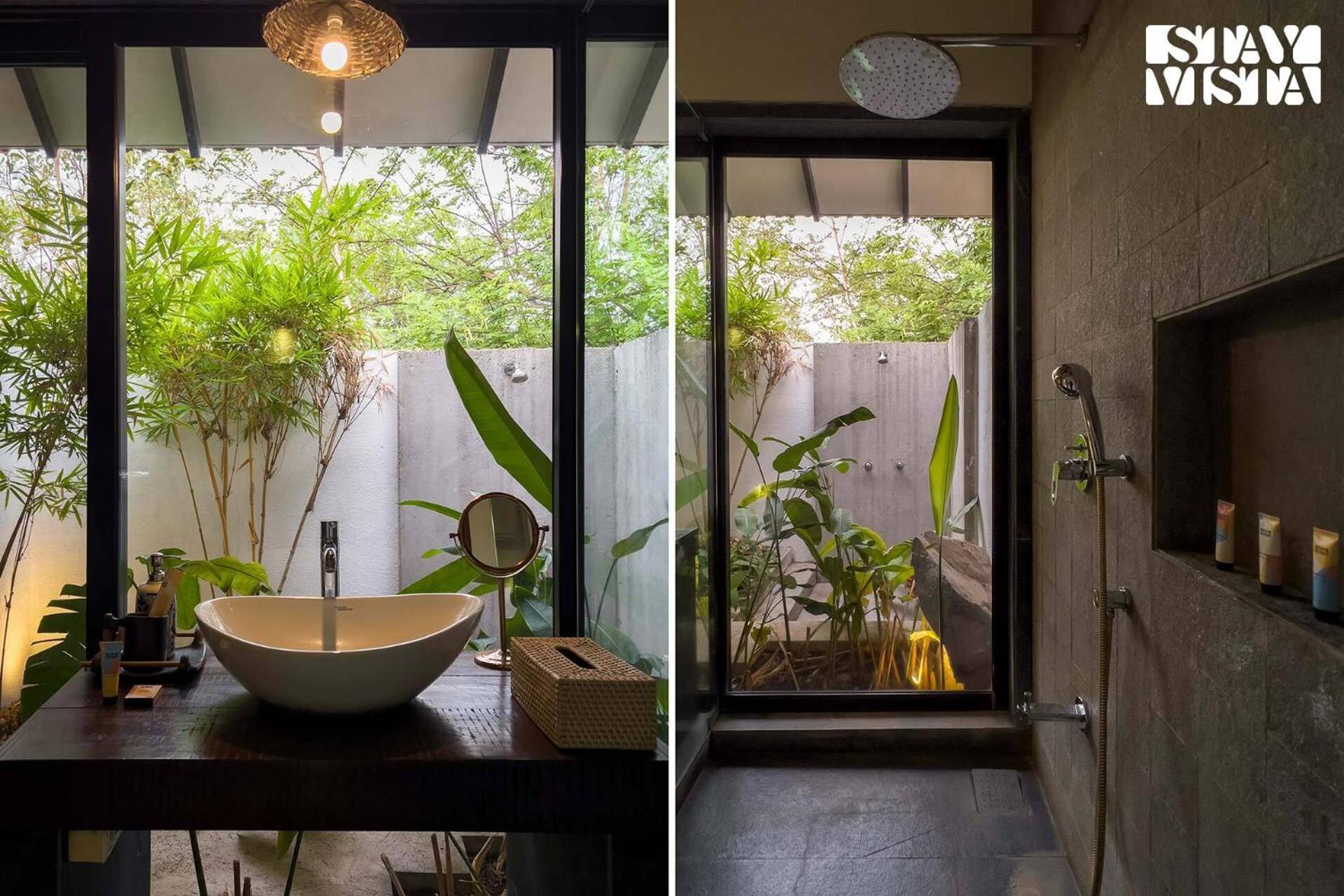 Wander Beyond By Stayvista - Featuring A Bali-Themed Abode And A Refreshing Swimming Pool Alībāg Eksteriør bilde